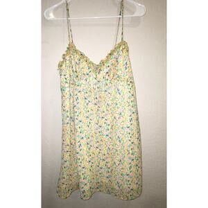 NWT Womens Floral Print Dainty Mini Dress Size Medium